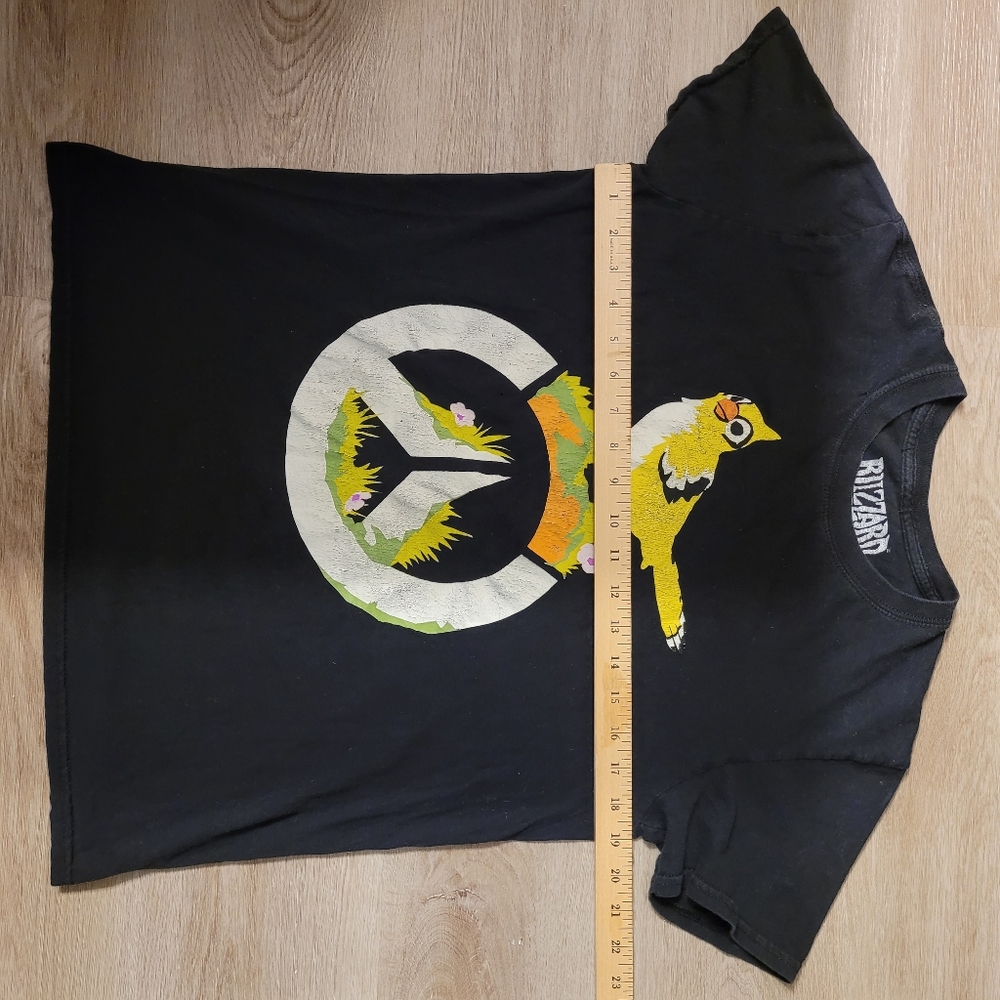 OVERWATCH Ganymede Blizzard X ThinkGeek Black Tee Med Unisex Styling - Picture 8 of 11